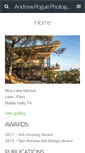 Mobile Screenshot of andrewpogue.com